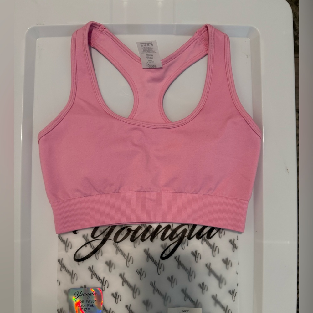 YoungLA Pink Sports Bra